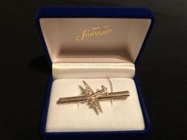 Swissair Spirit of Swissair Silver Tie clip OVP
