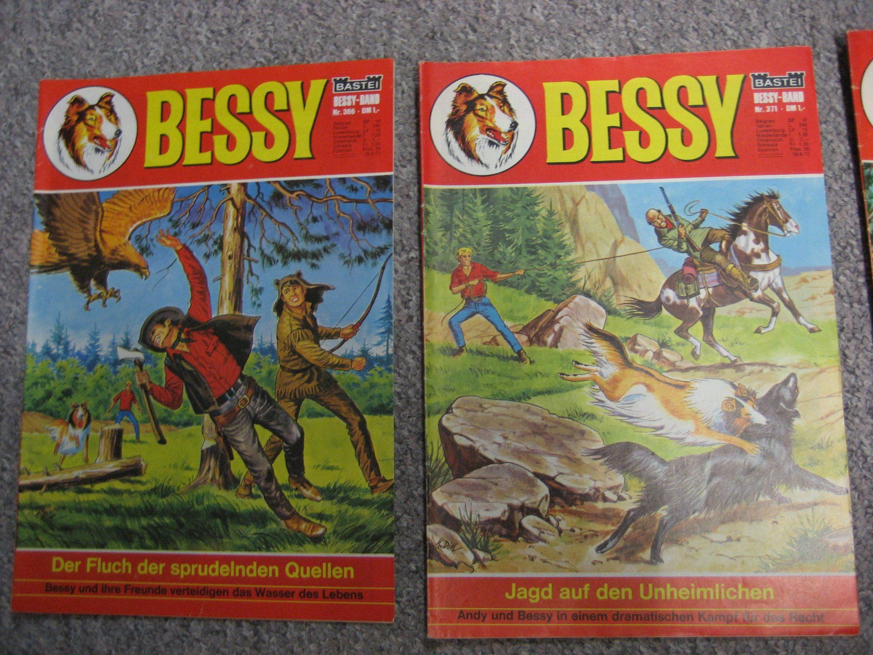 Comics: 3 Bessy Comics – Gebraucht aus Bottighofen von Spiderman61 1