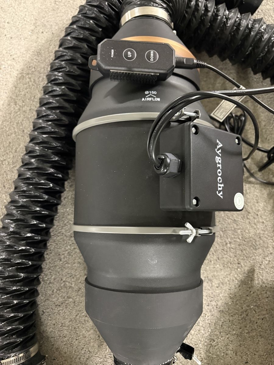 Ventilatori: Aygrochy Inline Duct Fan DF150-A 150mm 50W – Usato da Steinhausen venduto da Tommaso2 3
