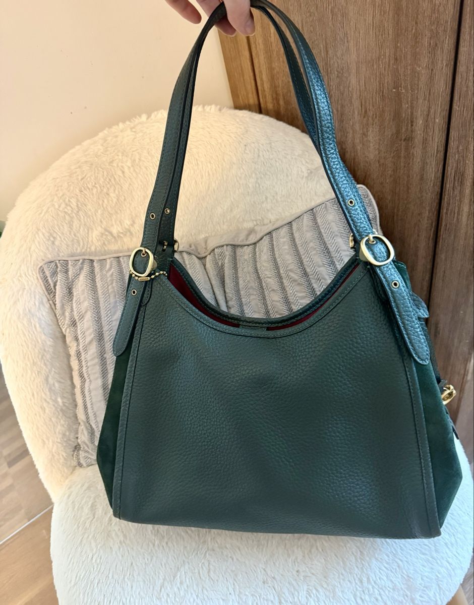 Coach Borse da donna: Coach Hobo Green Shoulderbag – Nuovo (secondo la descrizione) da Bottmingen venduto da Itsclaire 7