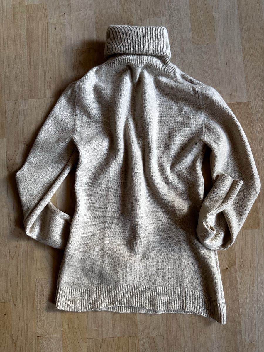 Maglioni & Felpe: Tresoldi Cashmere Pull col roulé 100% cachemire beige – Usato da Villeneuve VD venduto da tat_9fhl 3