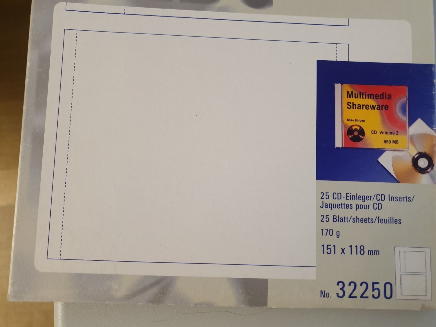 Avery Zweckform Sticker: CD-Einleger - Avery Zweckform – Nuovo e nell'imballaggio originale da Reinach AG venduto da Amroch 2