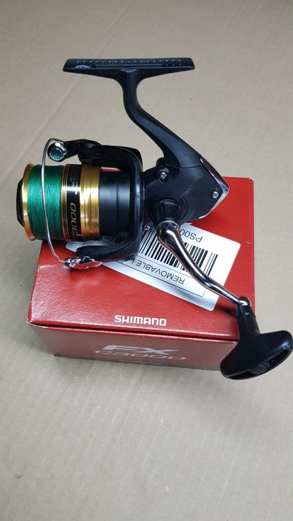 SHIMANO FX FC 3000 mit Schnur von DAM (Neu und originalverpackt) in ...