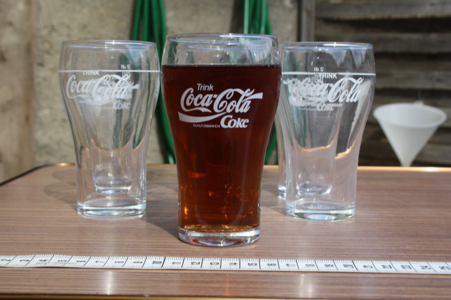 Coca-Cola Bicchieri: VINTAGE COCA COLA GLÄSER – Usato da Wauwil venduto da Pneuedy 4