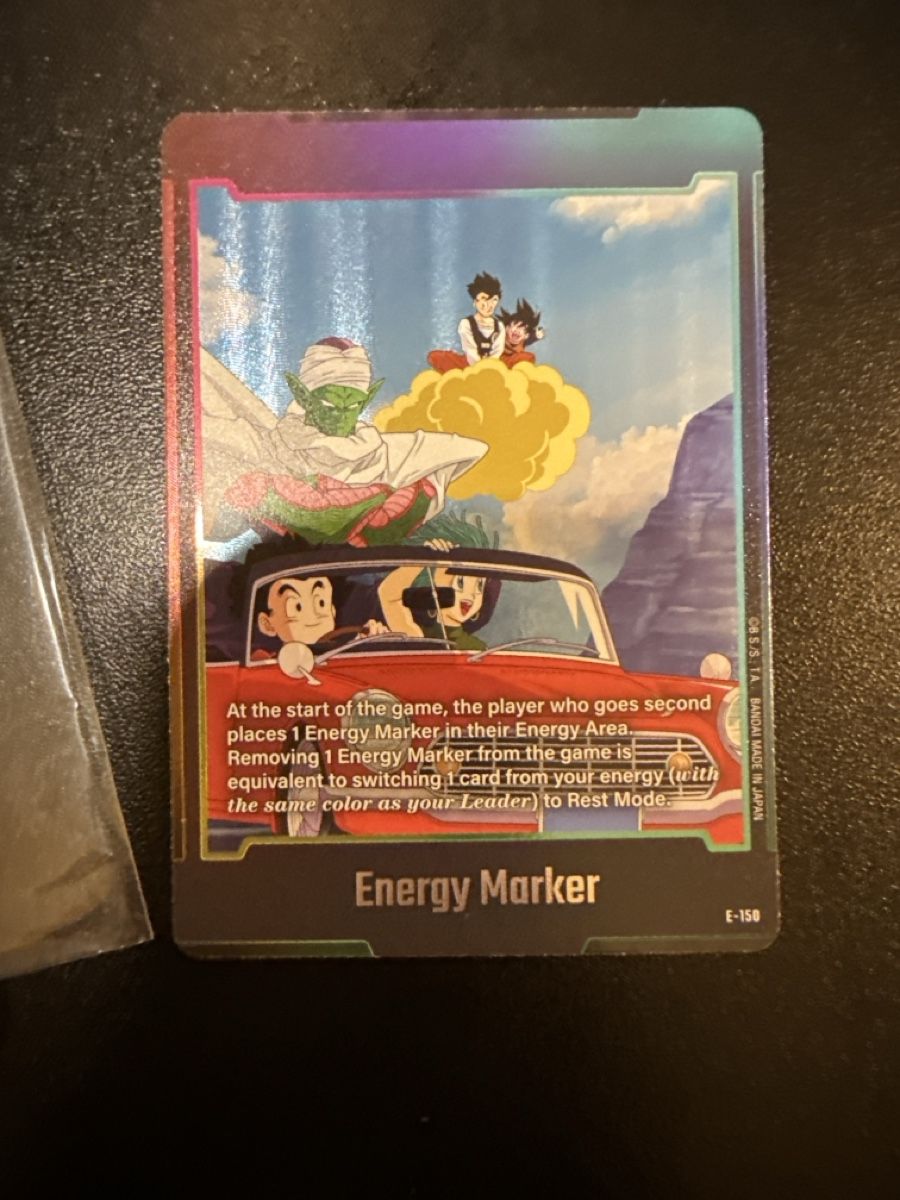 Bandai Sammelbilder & Trading cards: Dragon Ball Energy Marker E-150 – Neu (gemäss Beschreibung) aus Dübendorf von godpack