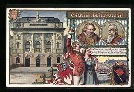 Ganzsache PP 27F 13 /01: Würzburg, Prin