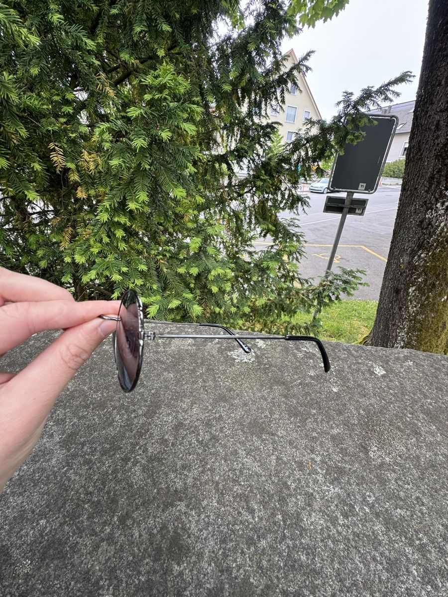 H&M Occhiali & Lenti: H&M Round Sunglasses Thin Frame Black – Nuovo (secondo la descrizione) da Winterthur venduto da rus_2l2p 7