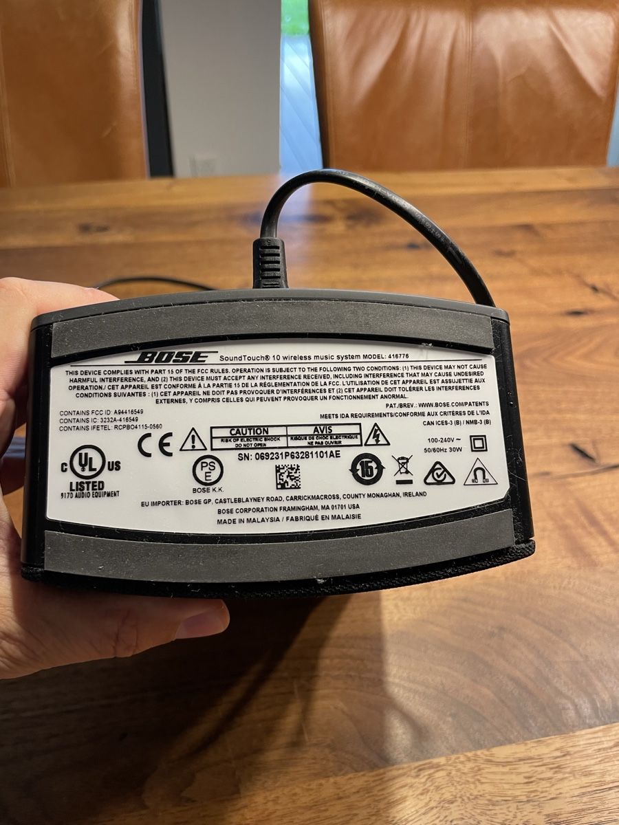 Bose Lautsprecher: Bose SoundTouch 10 Wireless Speaker System – Gebraucht aus Beromünster von  3