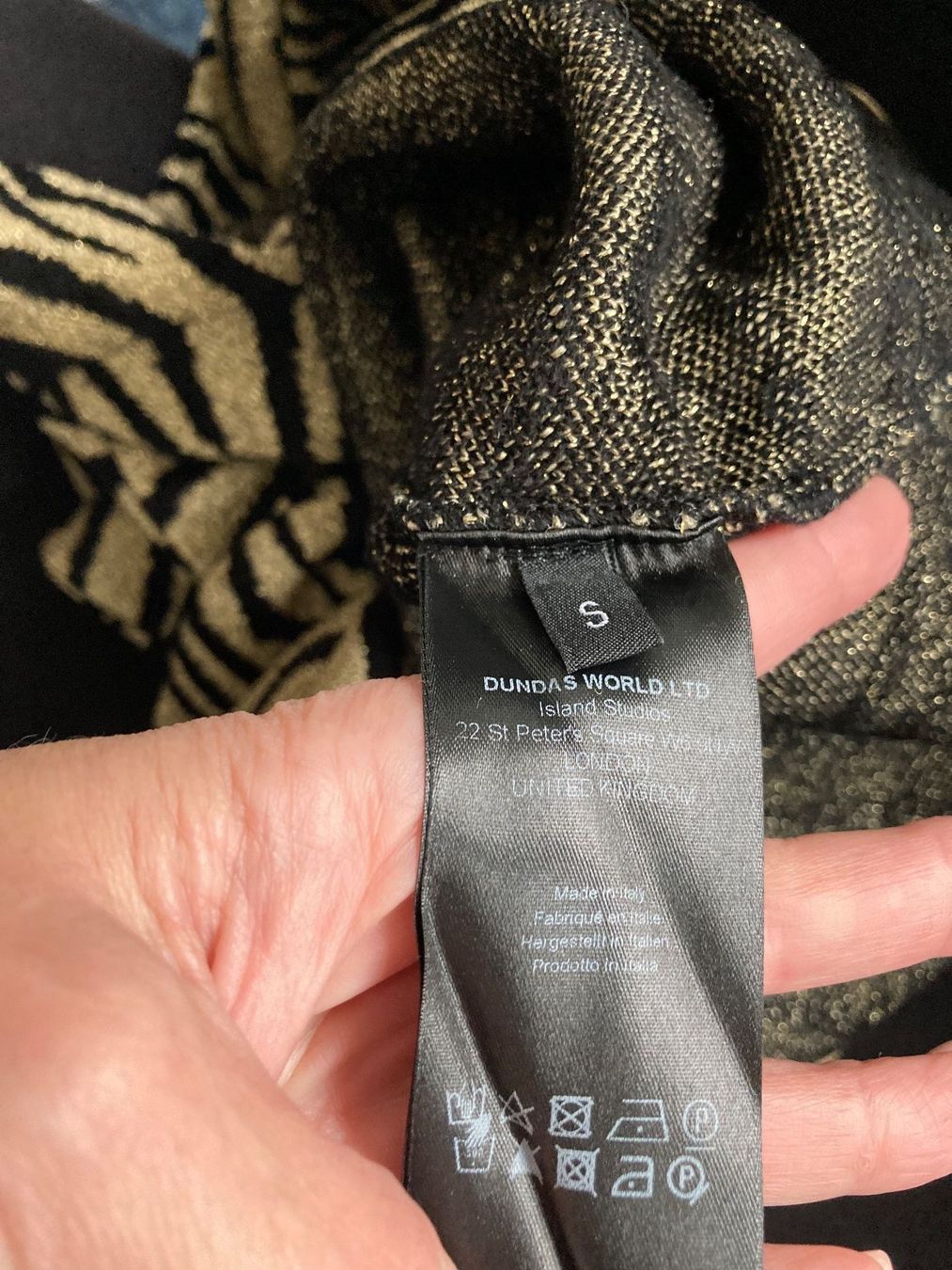 Vestiti: DUNDAS - Luxusdesigner Jacquad-Strickkleid, Grösse S – Nuovo (secondo la descrizione) da Dübendorf venduto da Blueprint1 5