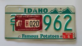 Kennzeichen Idaho Boise State University 1984 (W)