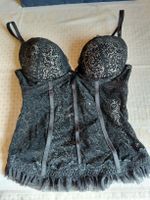 Schwarzes  Negligee Reizwäsche  Grösse 85D 🎀🎁🩱
