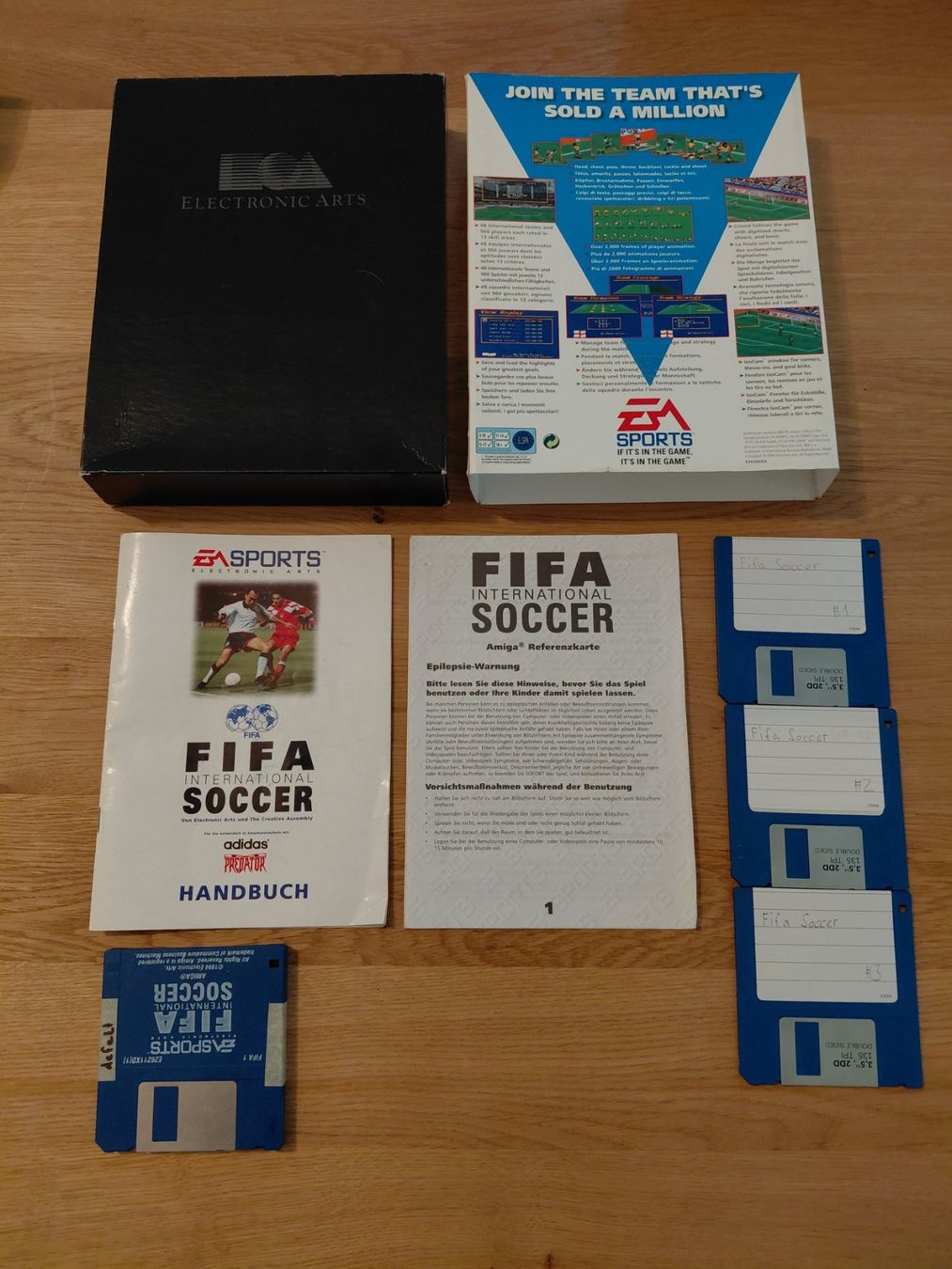Commodore PCs: Amiga Spiel FIFA Soccer – Gebraucht aus Beringen von Beringen75 1