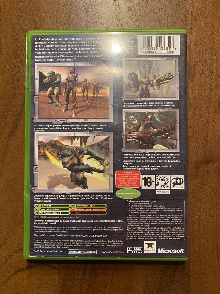 Microsoft Giochi: Brute Force für Xbox  – Usato da Thunstetten venduto da Virus_33 5
