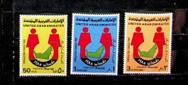 ÉMIRATS ARABES UNIS SÉRIE 1985 NEUVE. COTE  7.50 EUROS /U662