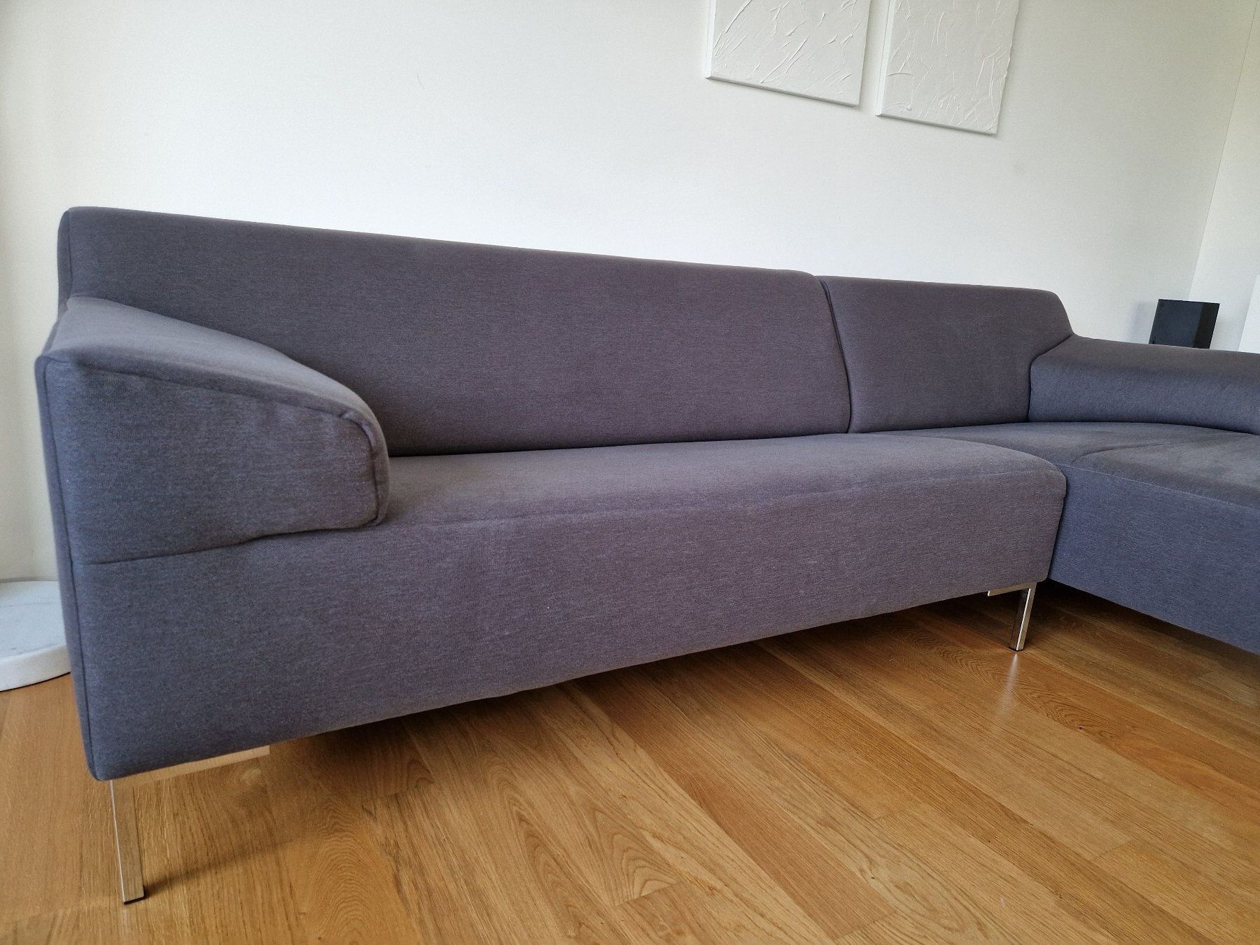 Freistil Rolf Benz Divani: Anthrazitgraues Ecksofa Rolf Benz Freistil 180 – Usato da Zürich venduto da kefmaster 1