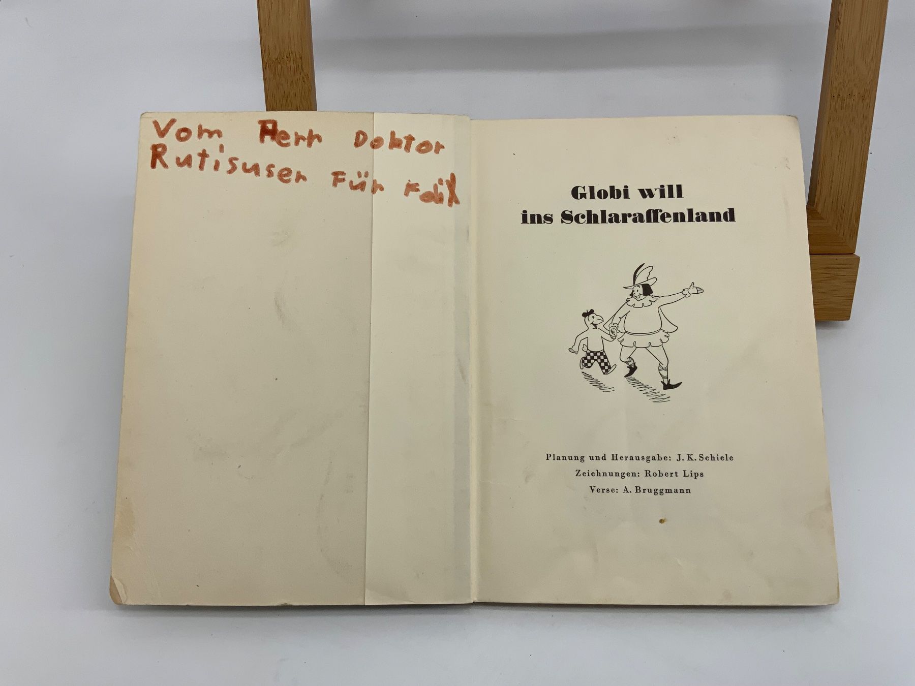 Comics: Globi will ins Schlaraffenland - 1. Auflage – Gebraucht aus Erlach von silvia3235 1