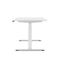 Höhenverstellbarer Schreibtisch Ecolift® Plus Weiss Dekor