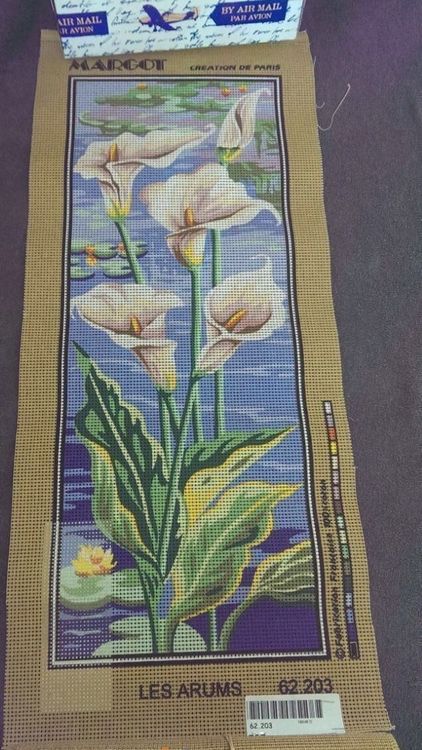 Collection D'Art Gobelin Kreuzstich-Set „Schloss Bolda“ – Bedruckte Leinwand Für Stickfans