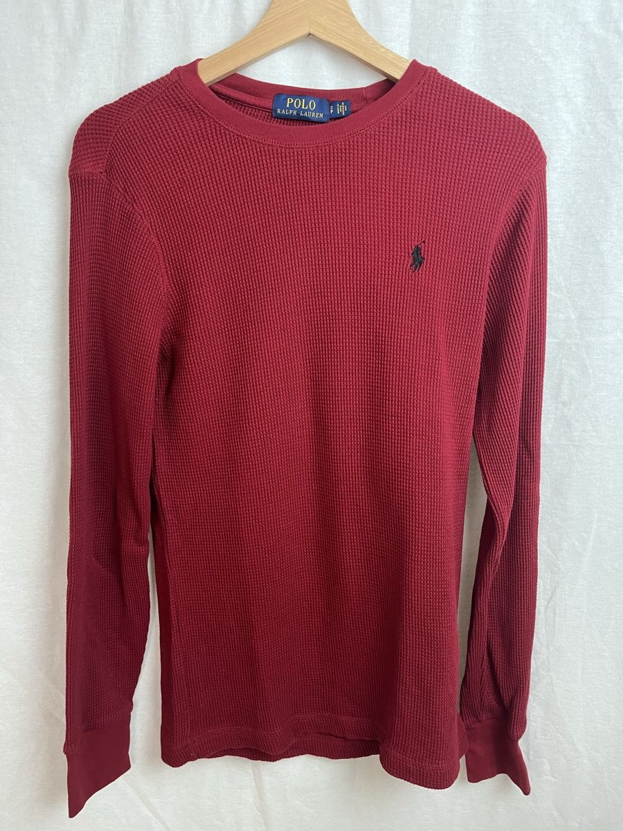 Ralph Lauren Maglioni & Felpe: Pull Ralph Lauren rouge pima coton – Nuovo (secondo la descrizione) da Les Avanchets venduto da lunedeneige.shop