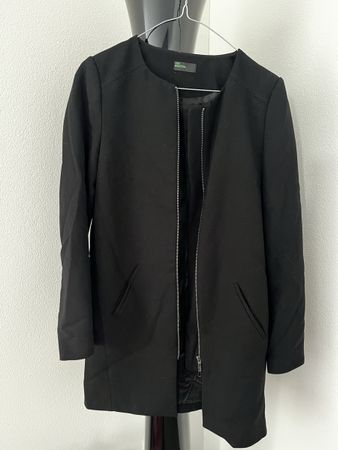 Mantel schwarz elegant Gr. S/M