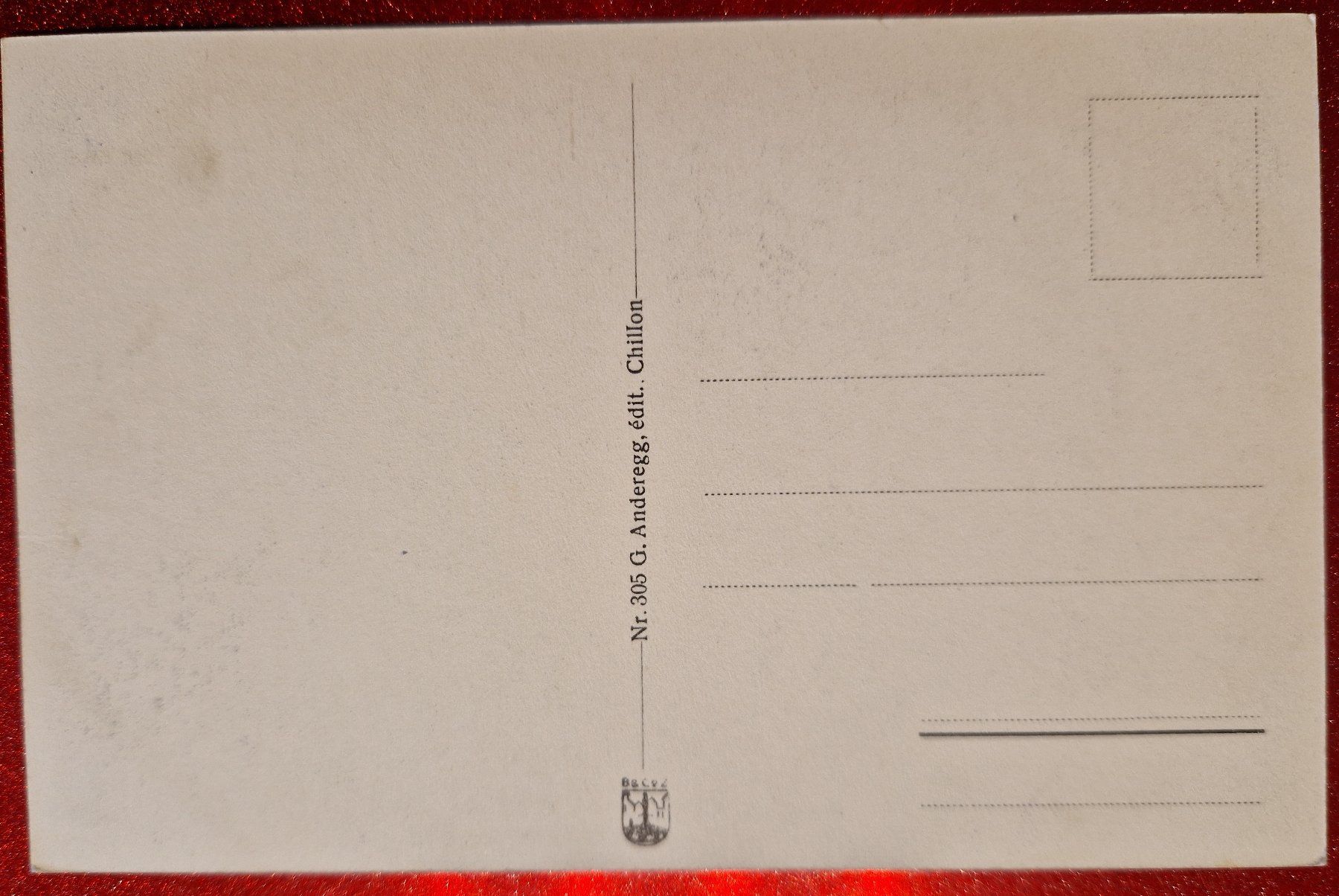 Cartoline postali: Château de Chillon - Salle des Gardes top – Usato da Melchnau venduto da Fishel 1