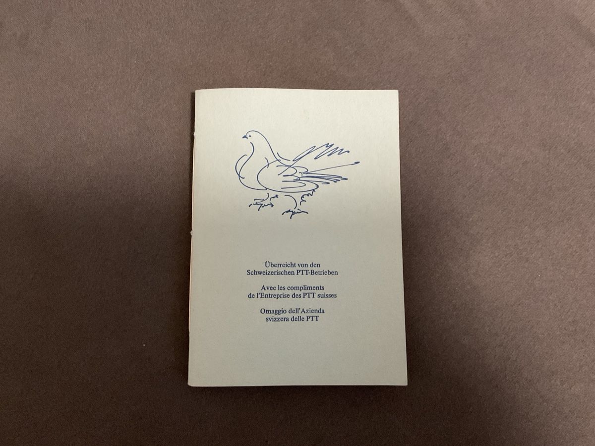 Libri: PTT Broschüre Arthur Honegger Thomas Mann 9er Set – Usato da Dagmersellen venduto da raf_2bxh 2