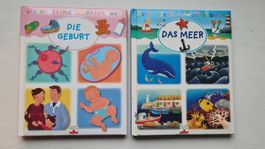Paket 2 x Wörterbuch FLEURUS 🩷💙 Die Geburt & Das Meer