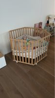 Kinderlaufstall Holz achteckig guter Zustand