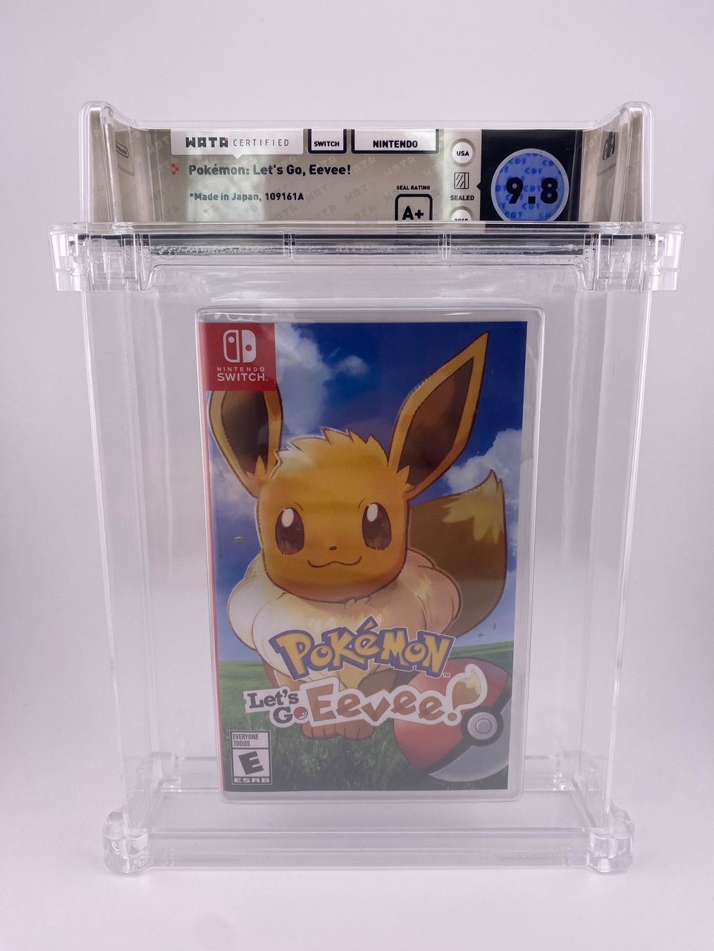 Pokémon Spiele: Pokemon Let‘s go Evolee Wata 9.8 A+ – Neu und originalverpackt aus Kerzers von ai1_52j5