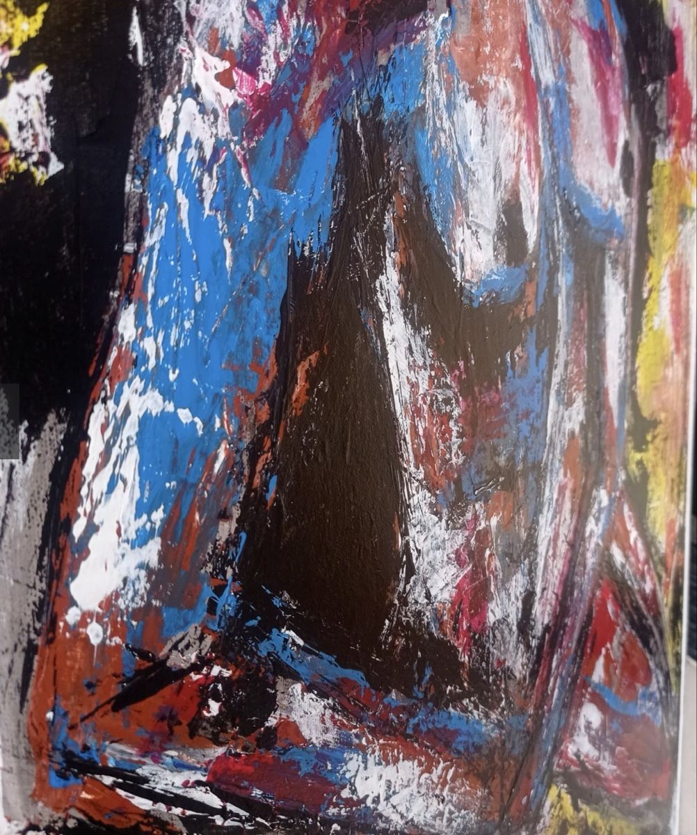 Dipinti: Expressionismus, Akt, Acryl 60/80cm – Nuovo (secondo la descrizione) da Trimbach venduto da Alessia75 5