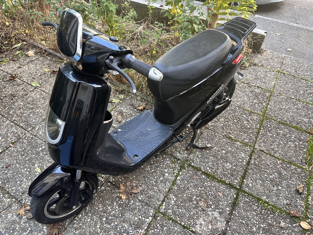 Scooter: E-Scooter schwarz Elektro-Roller  – Difettoso da Basel venduto da mad_q2sc 1