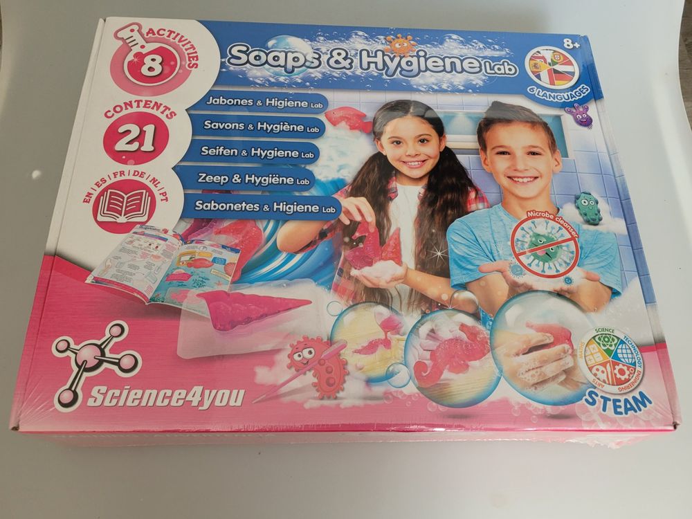 KOSMOS Mini-Seifen & Seifensäckchen Set - Seifen selber machen für