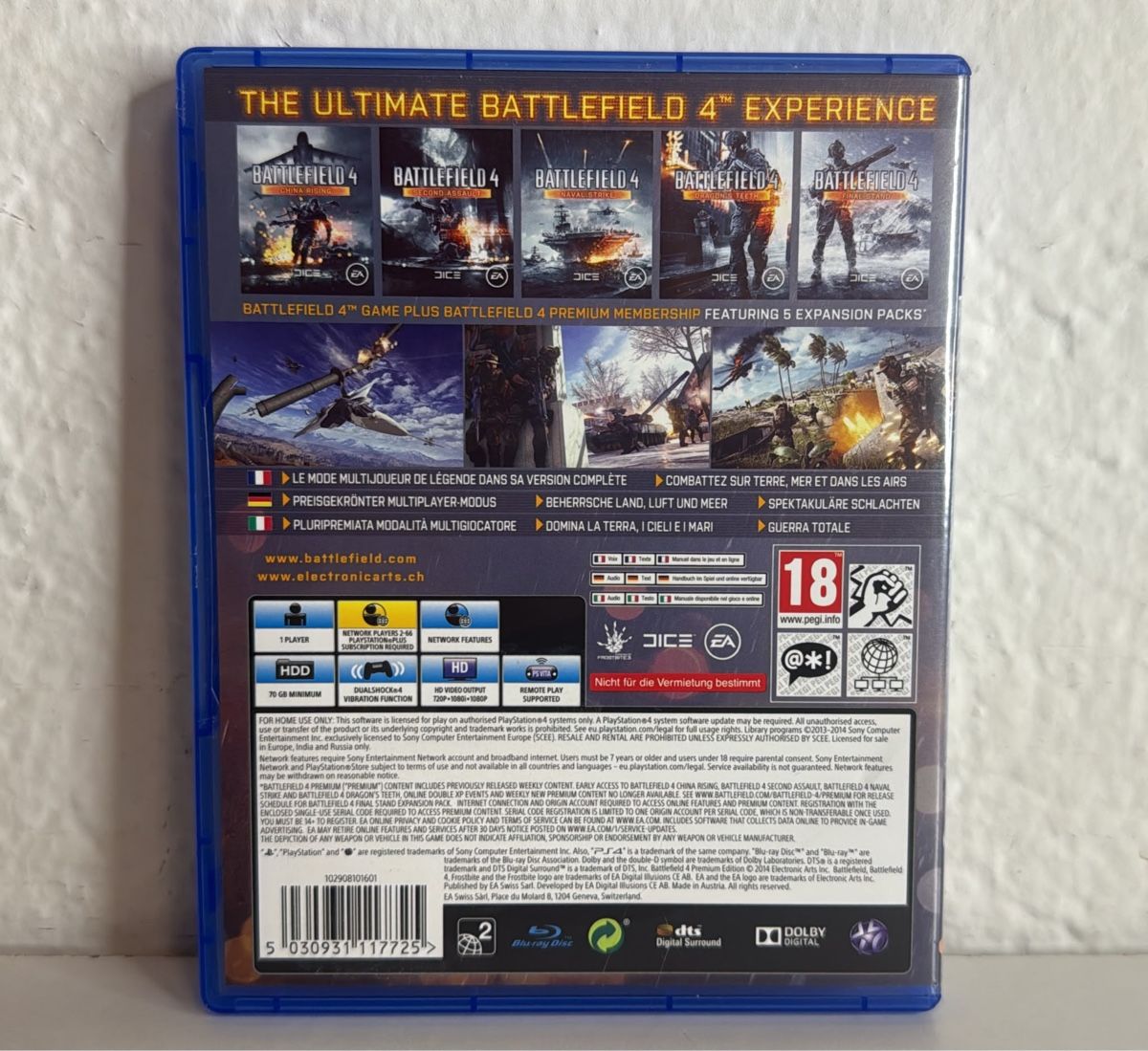 Sony Jeux: Battlefield 4 Premium Edition PS4/PS5 game – D'occasion à Ehrendingen par bubulence 1