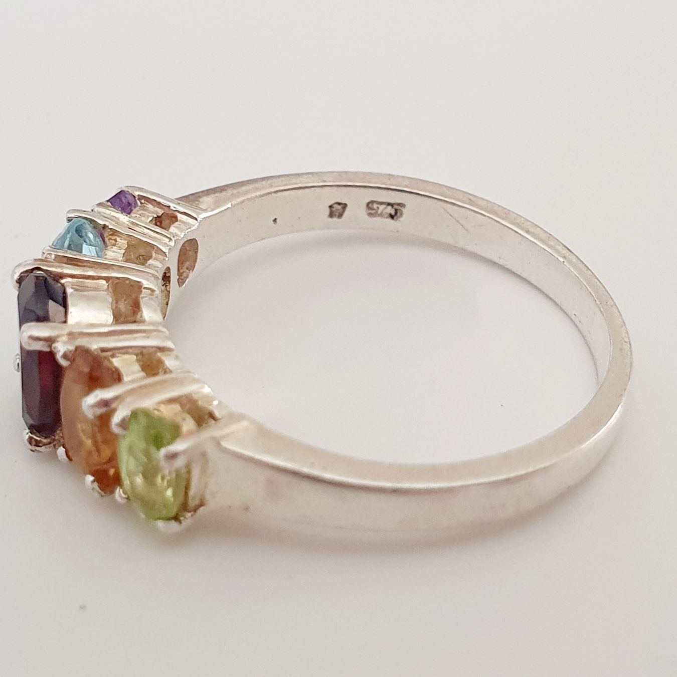 Anelli: Edelsteinring, Silber 925, Grösse 18.2 mm – Usato da Kreuzlingen venduto da Wunderkiste123 4