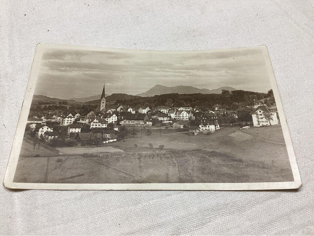 Cartoline postali: Emmenbrucke 1929 – Usato da Luc (Ayent) venduto da Rebouille