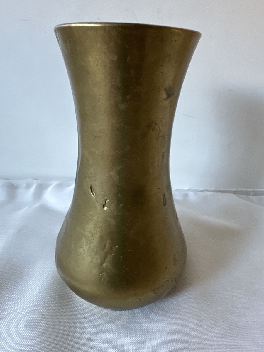 Vasi & Recipienti: Massive Messing Vase mit Ähren Dekor 🌾 – Usato da Zürich venduto da Chaeffeler 1
