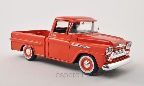 Chevrolet Modellini d'auto: Chevrolet Apache Fleetside Pick Up 1958 rot      1:24 – Nuovo e nell'imballaggio originale da Gerlafingen venduto da espero88 8