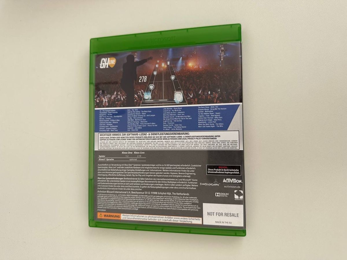 Giochi: Guitar Hero Live, Xbox One, Kinect – Usato da Couvet venduto da Aura_aura 2