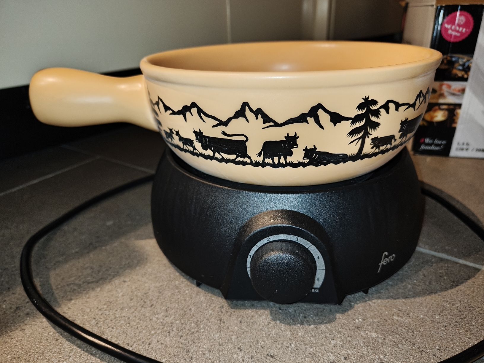 Elettrodomestici da cucina: Elektro Käsefondue-Set – Nuovo (secondo la descrizione) da Zeglingen venduto da Vanillacoke 6