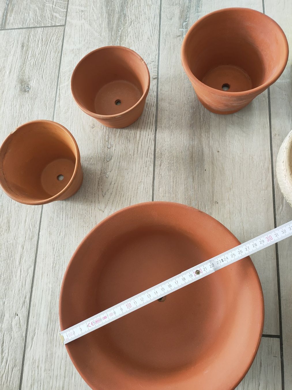 Blumentöpfe: Tontöpfe Set, verschiedene Grössen – Gebraucht aus Gipf-Oberfrick von minini 2