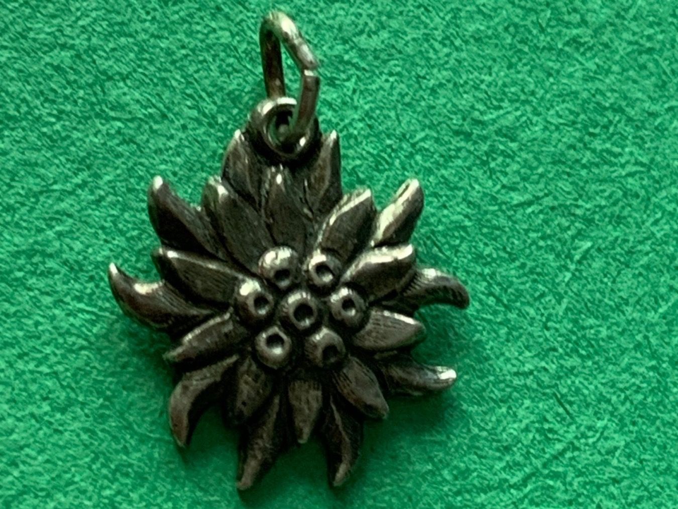 Ciondoli: Schmuckanhänger Edelweiss silber – Usato da Dittingen venduto da Bijoubelle 2