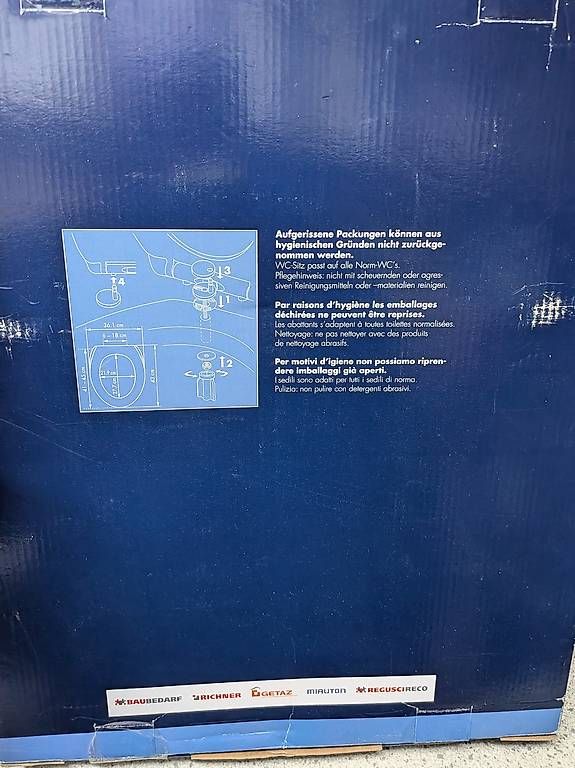 WC: Wc Ring, Wc sitz – Gebraucht aus Bertschikon Gossau von 0786905727 1
