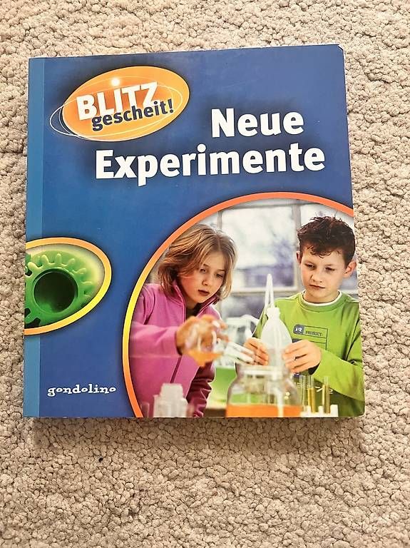 Bücher: Neue Experimente: Blitzgescheit – Gebraucht aus Zürich von nin_w6z2
