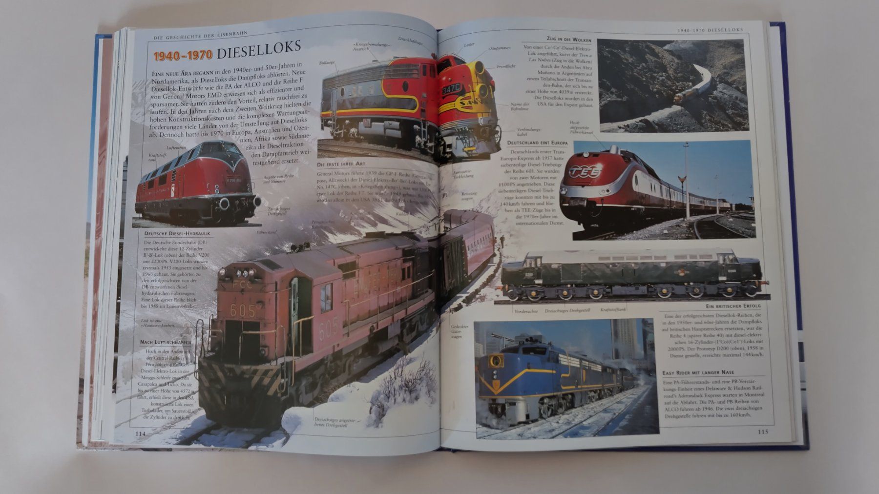 Libri: Die Geschichte der Eisenbahn / Buch 2008 mit 168 Seiten – Usato da Bellach venduto da JingleJerry 7