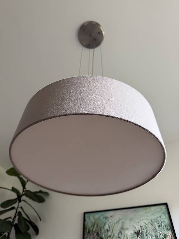Lampen: Lampe, rund, taupe, 40.- – Gebraucht aus Liebefeld von 87twh65r 2