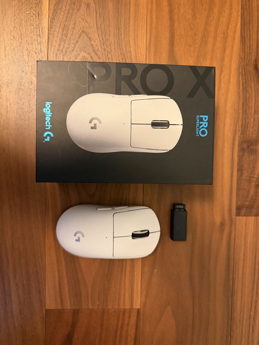 Logitech Souris: Logitech G PRO X SUPERLIGHT Maus Weiss – D'occasion à Teufen AR par Bruno1234