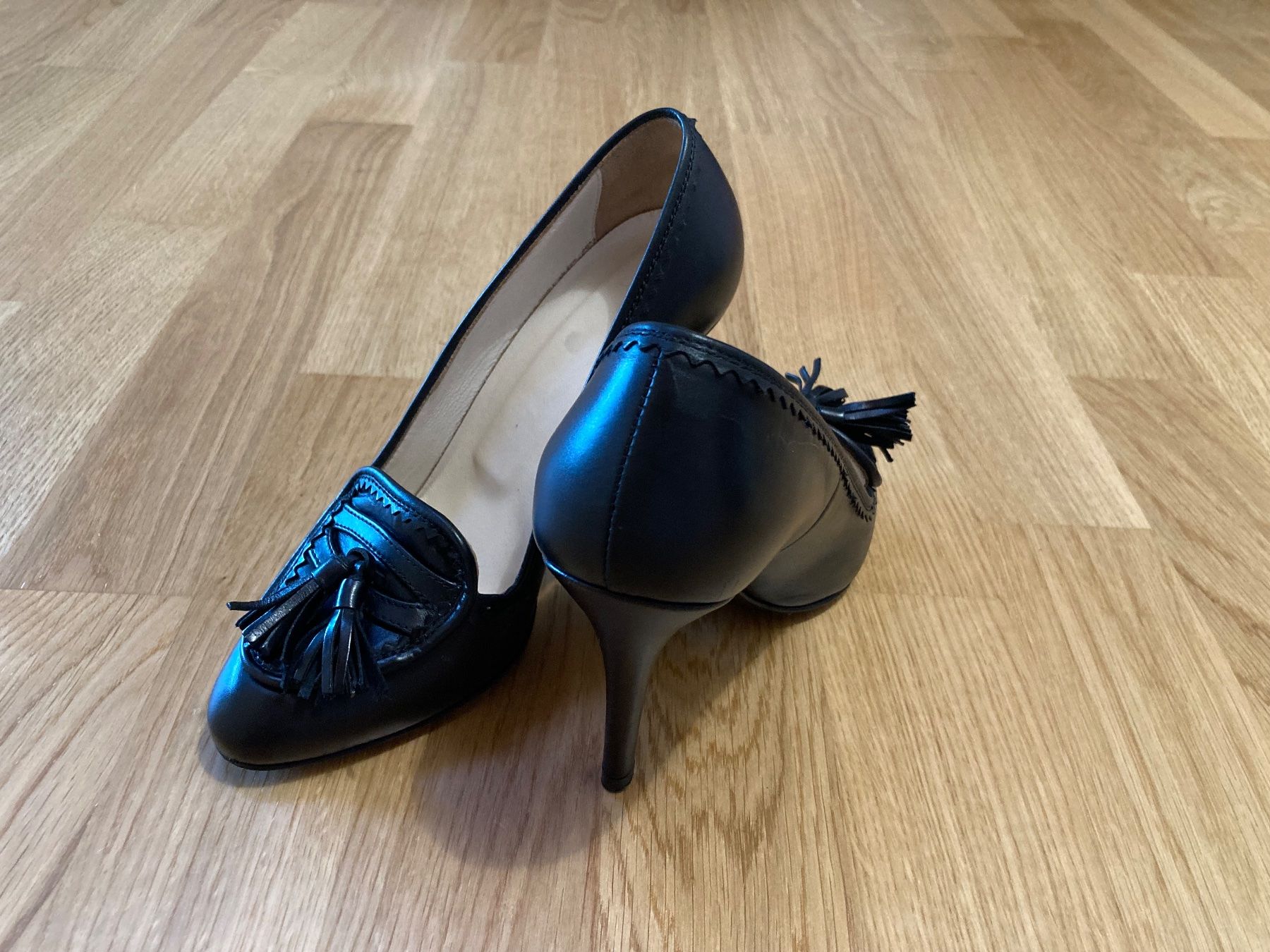 Navyboot Damenschuhe: NAVYBOOT Leder High Heels – Neu (gemäss Beschreibung) aus Rafz von Baldemar 2