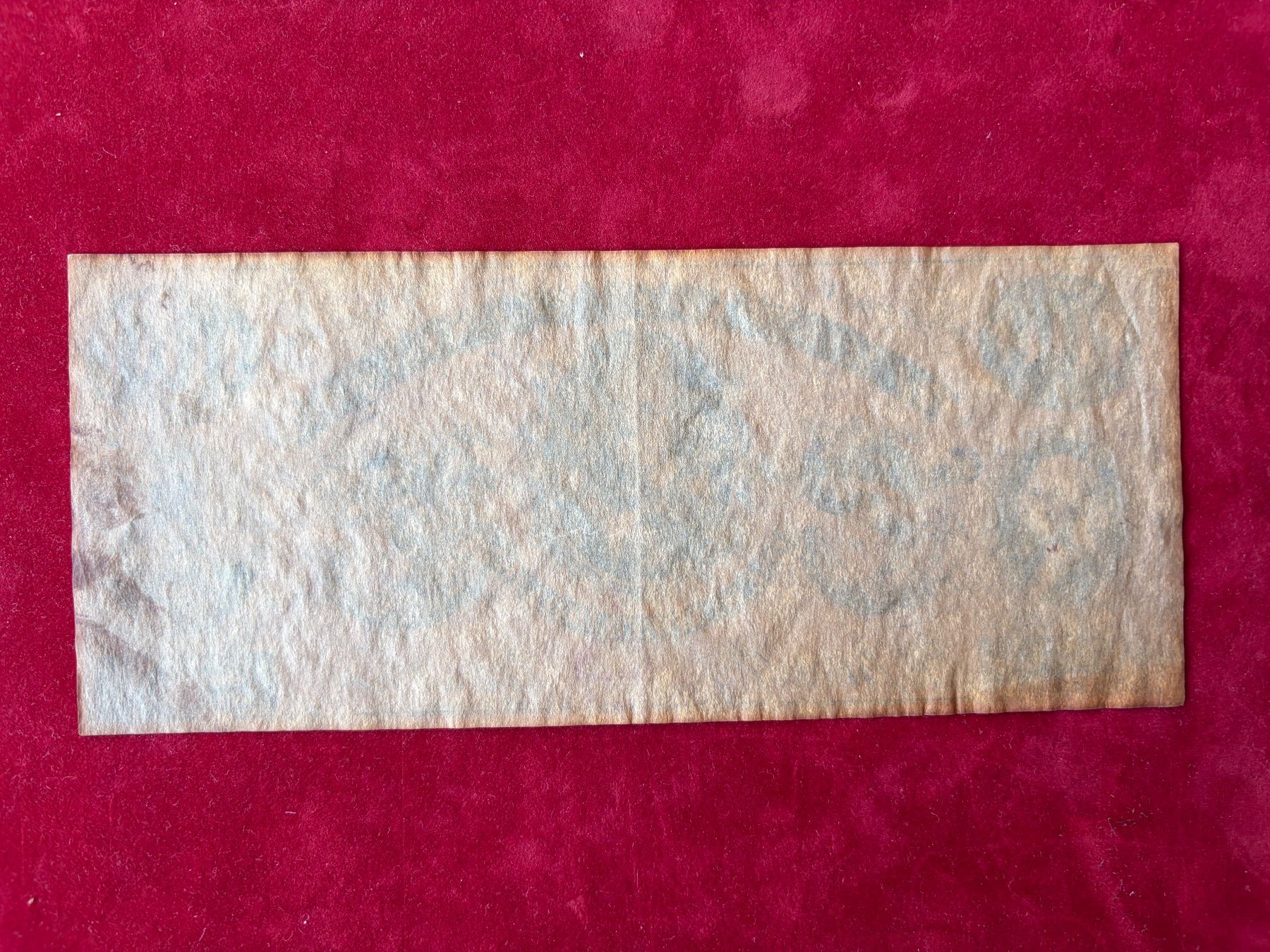 Banconote: USA VIRGINIA TREASURYNOTE - FACSIMILE 100 Dollars 15.10.1862 – Usato da Le Lignon venduto da Trikles 1