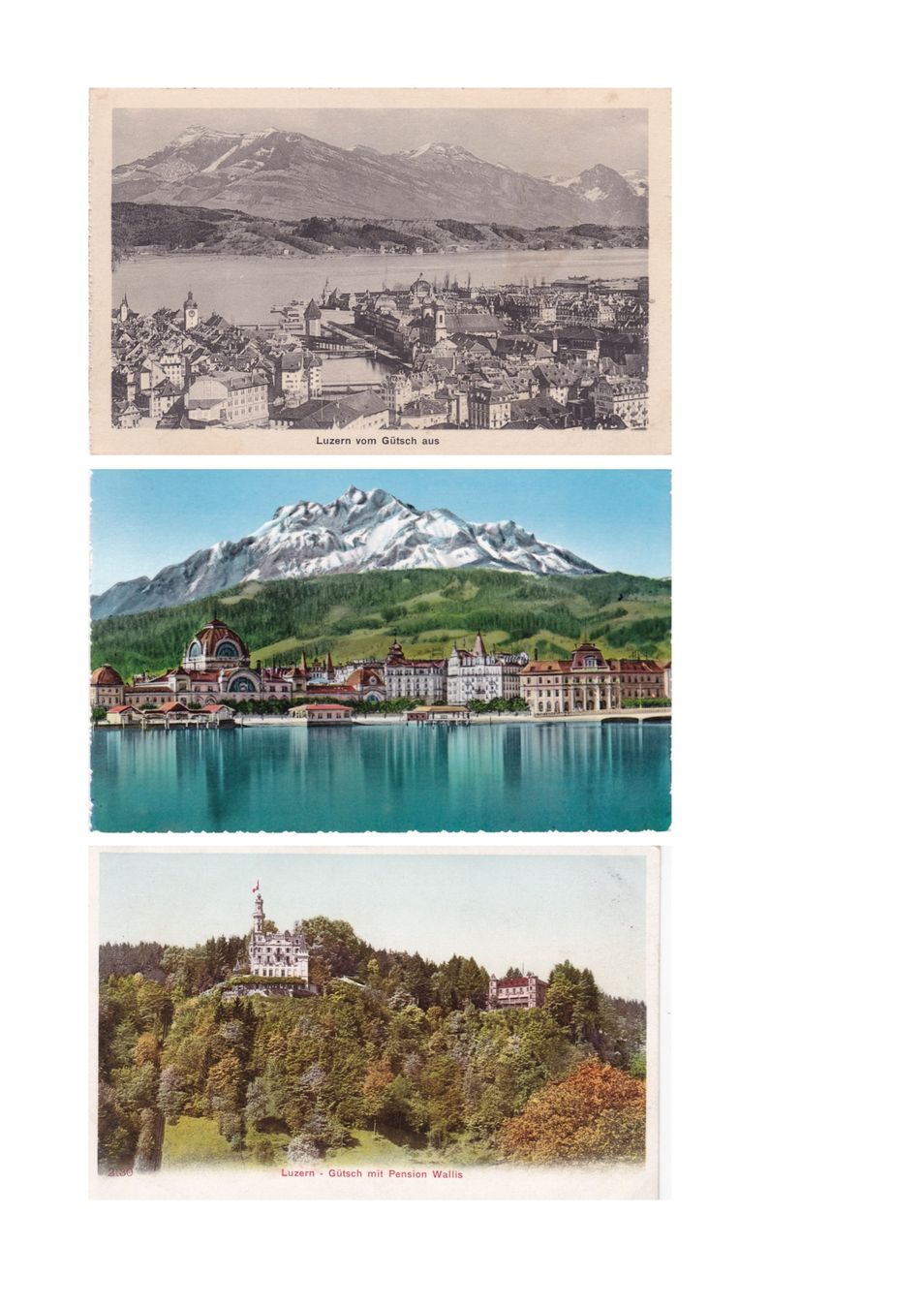 Cartoline postali: Konvolut Luzern – Usato da Baar venduto da dokuba 6