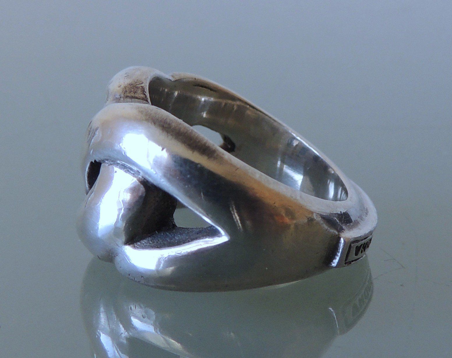 Anelli: BUDDHATOBUDDHA Silber 925 Fingerring Gr. 54 – Usato da Waldenburg venduto da schaller707 1